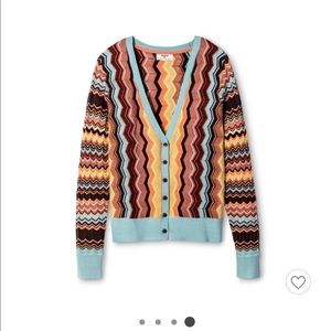 Missoni for Target v-neck button-front cardigan